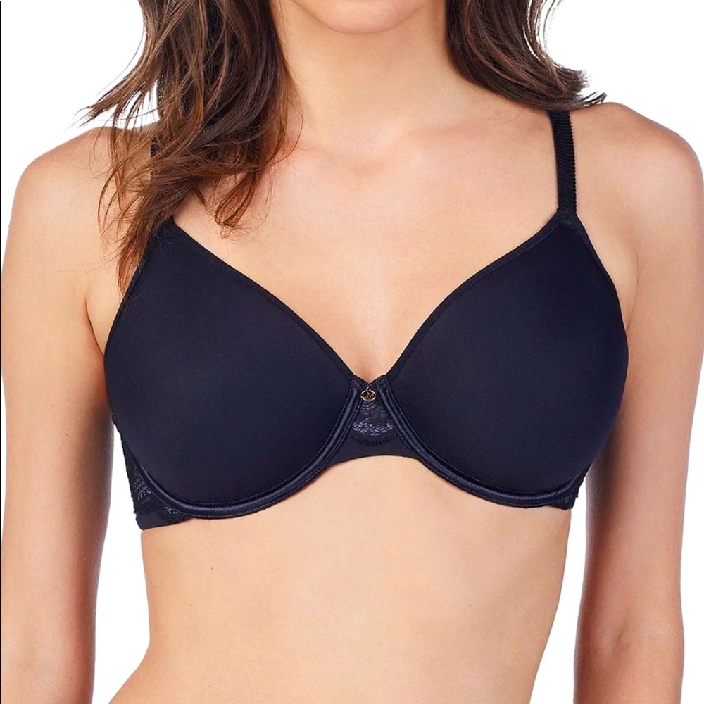 Le Mystere Black Spacer Full Coverage T Shirt Bra